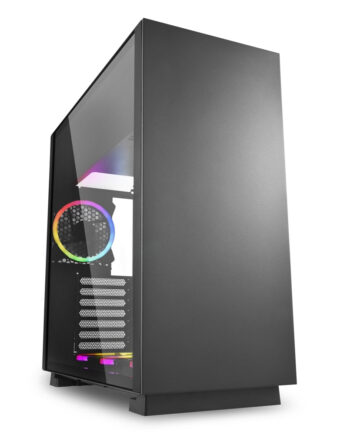 Sharkoon Pure Steel Rgb Black Window Kabinet Geekd Dk