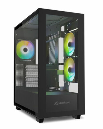 Sharkoon Rebel C60 Black Rgb Atx Kabinet Geekd Dk