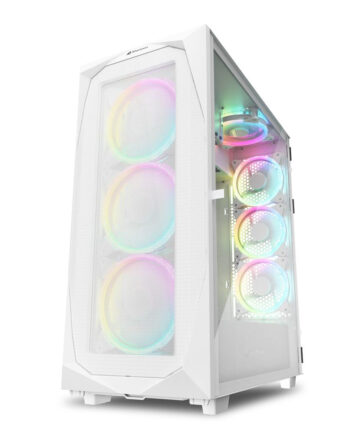 Sharkoon Rev300 White  Tower Case  White  Kabinet Geekd Dk