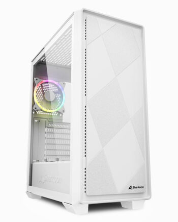 Sharkoon Vs8 Rgb   Tower Case  White  Tempered Glass  Kabinet Geekd Dk