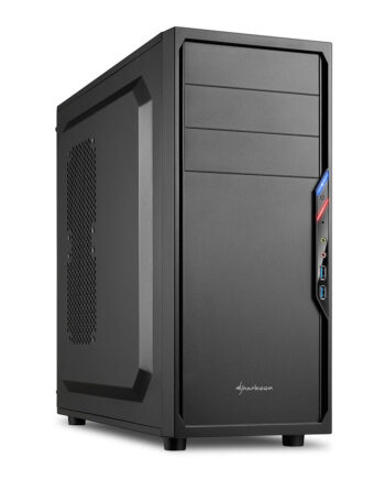 Sharkoon Vs4-  Black Usb     Kabinet Geekd Dk