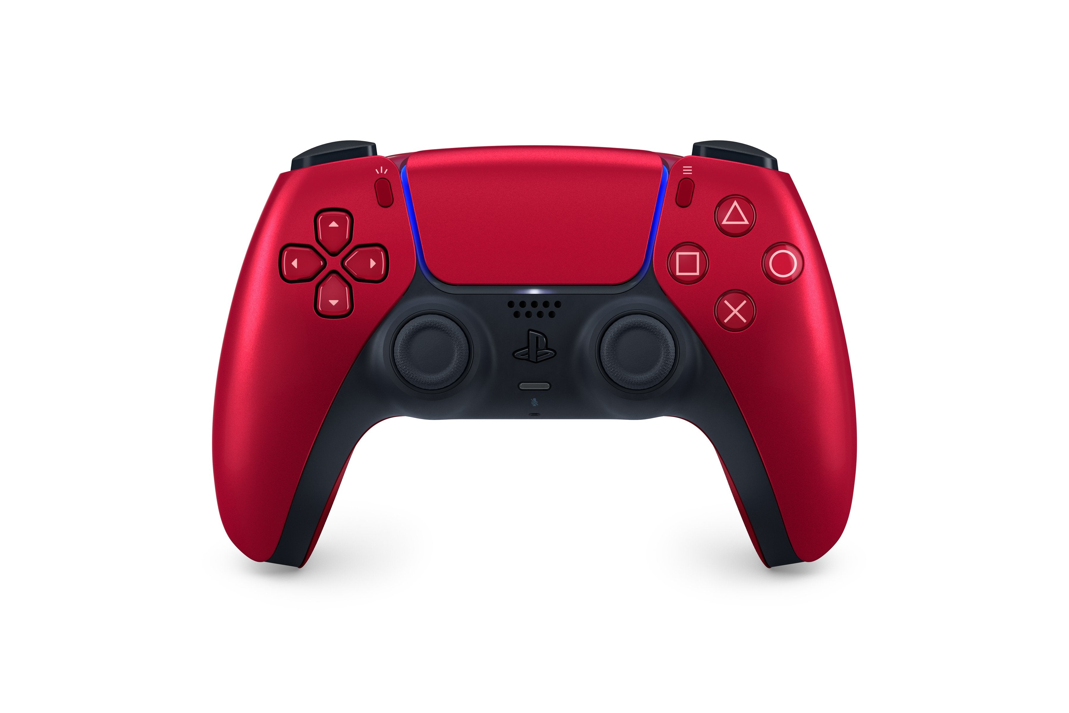 Sony Playstation   Dualsense Konsol Volcanic Rød Controller Geekd Dk