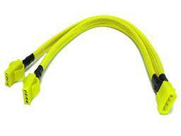 Sunbeam   Power Cable Uv-yellow 30cm