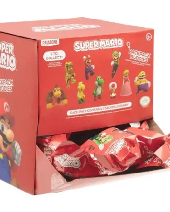 Super Mario Backpack Buddies Cdu Of 24pcs Geekd Dk