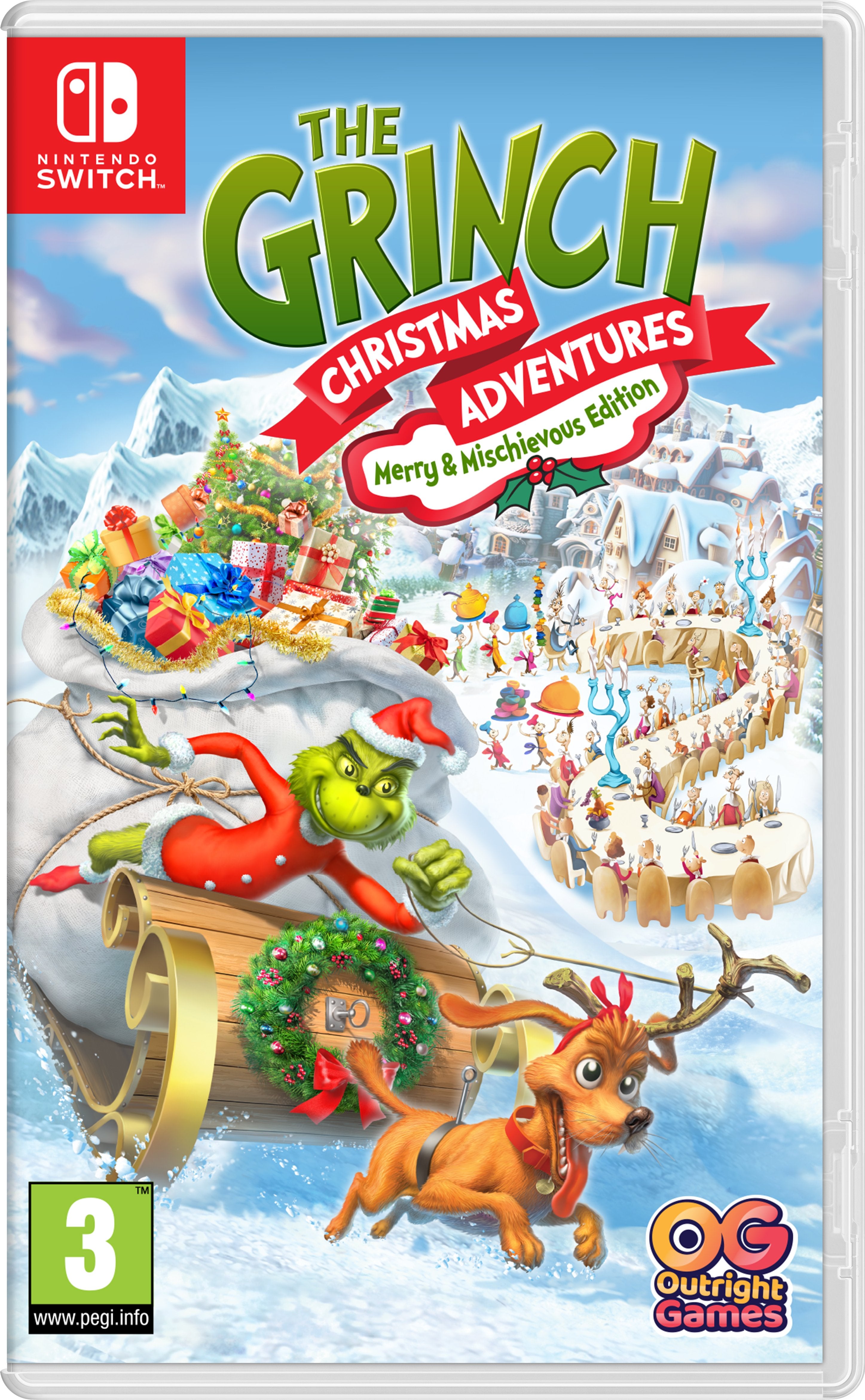 The Grinch: Christmas Adventures   Complete Edition  Nintendo Switch  Nintendo Switch Spil Geekd Dk