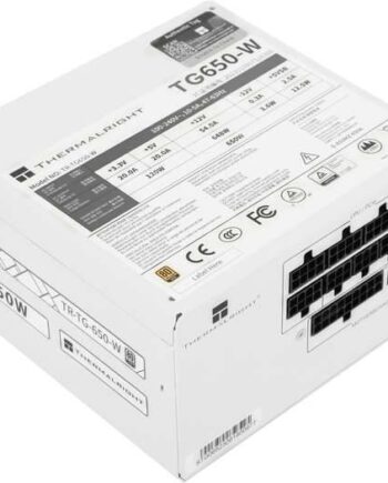 Thermalright Tr-tg 650s-  Hvid- Psu  80  Gold  650w  Non-modular Geekd Dk