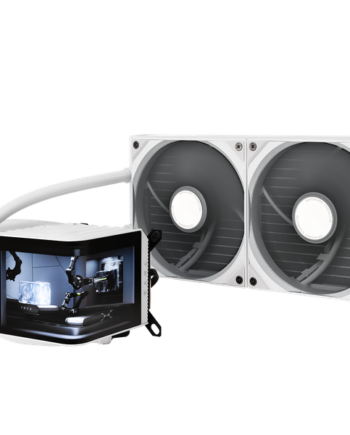 Tryx Panorama 280mm Aio Liquid Cooler Hvid Kabinet Blæser Geekd Dk