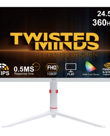 Twisted Minds Artic Pro Series 24 Quot  Fhd 360h White Skærm Geekd Dk