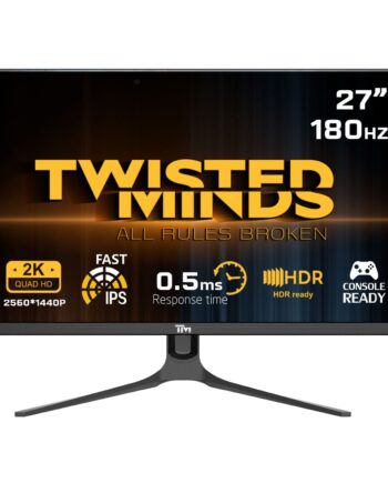 Twisted Minds Blaze Series Flat 27 Quot  Qhd 180hz Skærm Geekd Dk