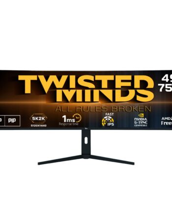 Twisted Minds Curve Gaming Monitor 49 Quot  5k 2k 75hz Skærm Geekd Dk