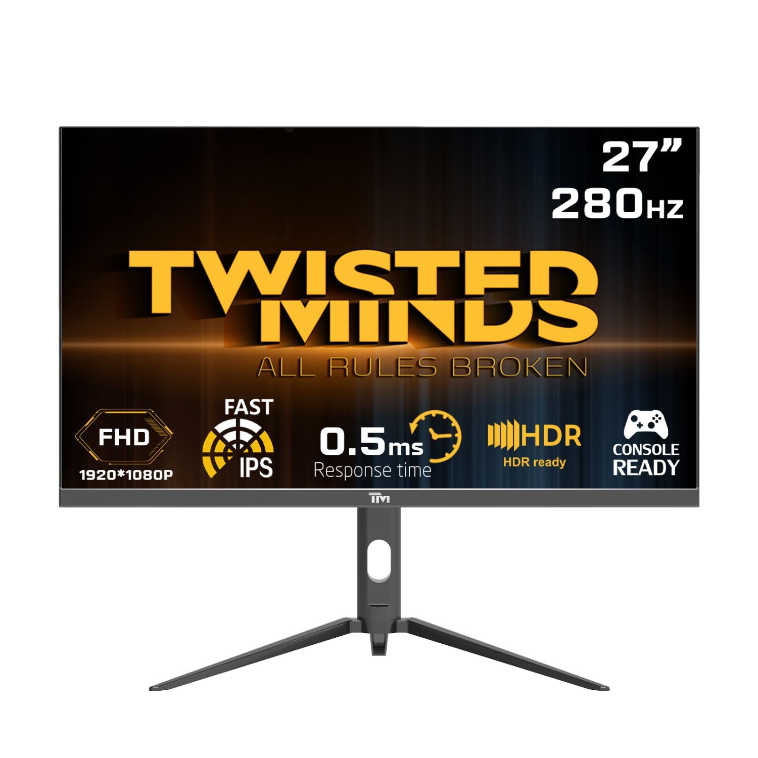 Twisted Minds Supreme Series Flat 27 Quot  Fhd 280hz Skærm Geekd Dk
