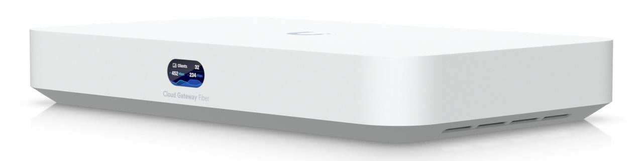 Ubiquiti Unifi Cloud Gateway Fiber Hvid Router Geekd Dk