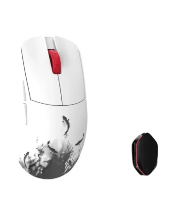 Wlmouse Ying Black White  Omron Optical  Wireless 8k Magnesium Mouse Mus Geekd Dk