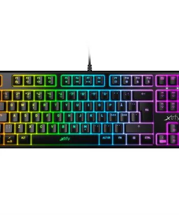 Xtrfy K4 Rgb Tkl Mechanical Gaming Keyboard Black