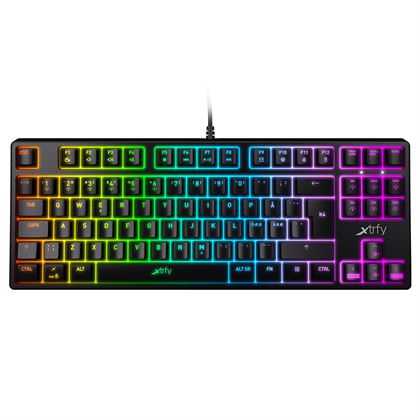 Xtrfy K4 Rgb Tkl Mechanical Gaming Keyboard Black