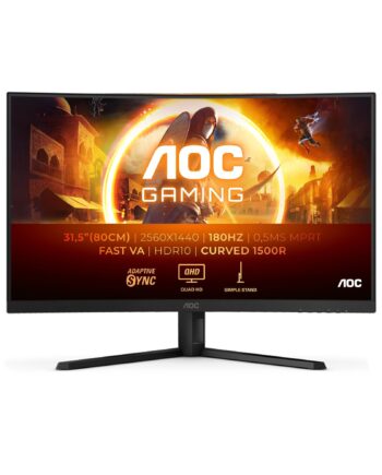 Aoc Cq32g4ve 31   Quot  Va 16:  Curved Skærm Geekd Dk