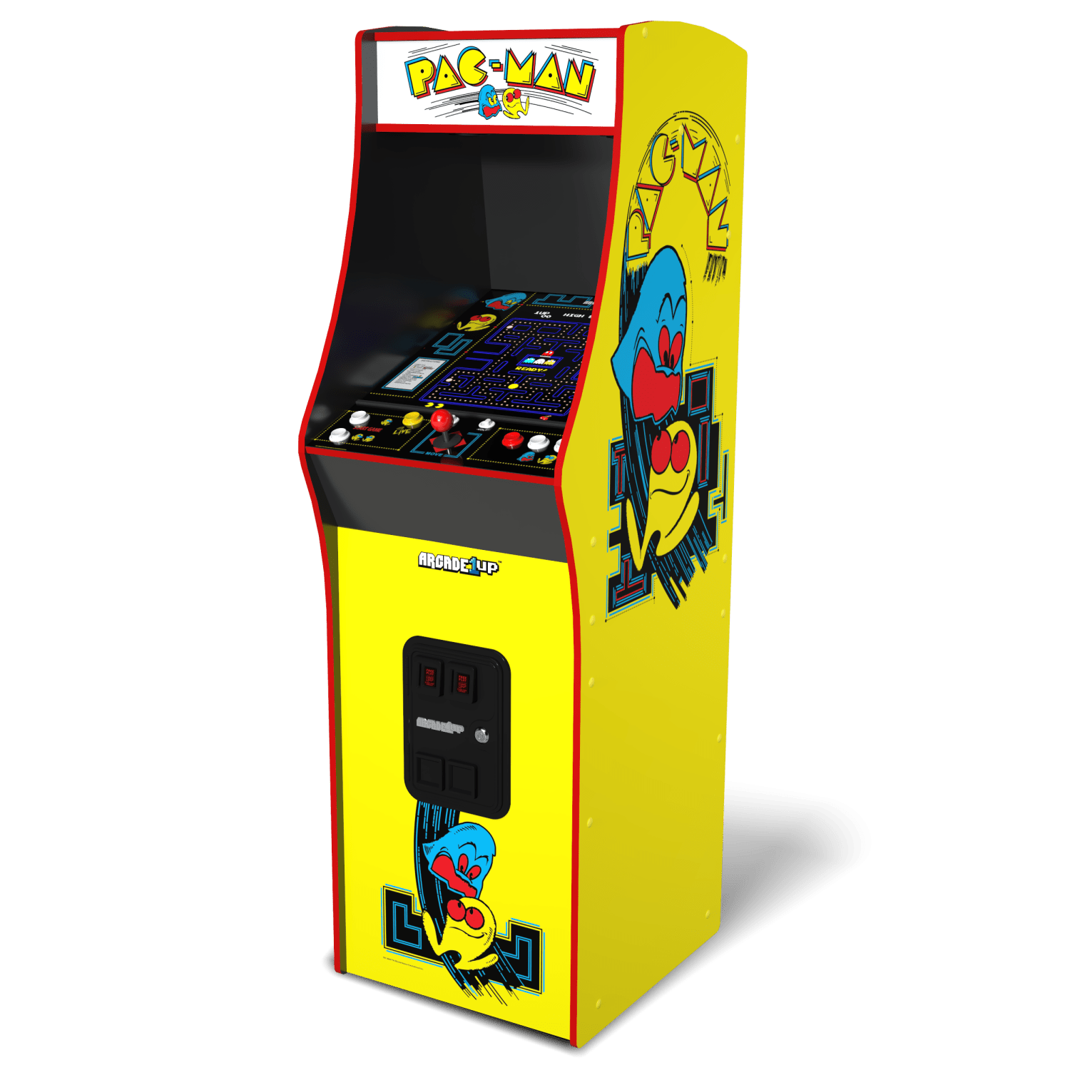 Arcade   Up Pac-man Deluxe Arcade Machine Arkademaskine Geekd Dk
