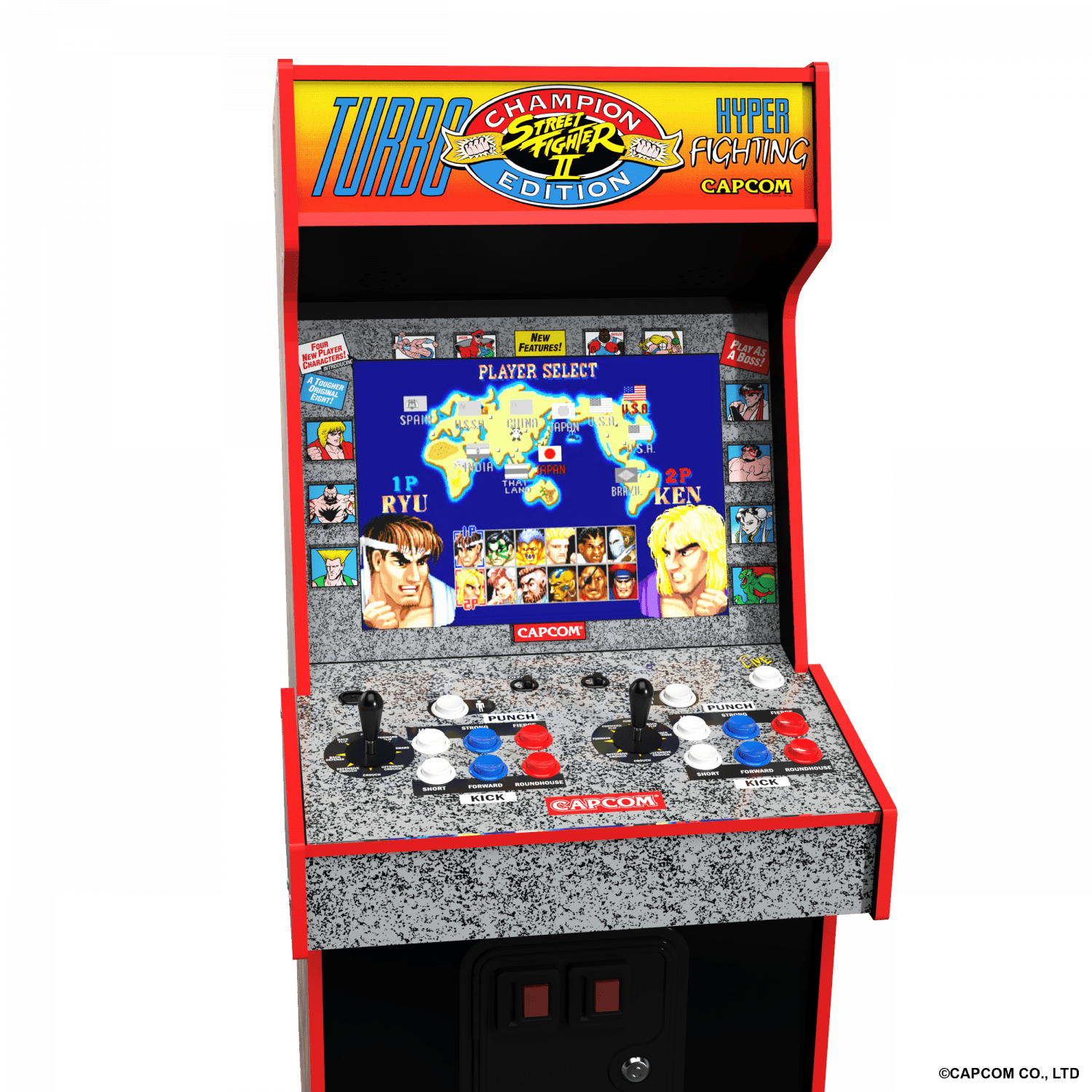 Arcade   Up Street Fighter Legacy 14-in-  Wifi Enabled Arcade Machine Arkademaskine Geekd Dk
