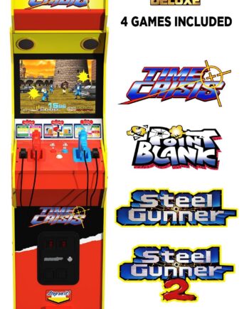Arcade   Up Time Crisis Deluxe Arcade Machine Arkademaskine Geekd Dk