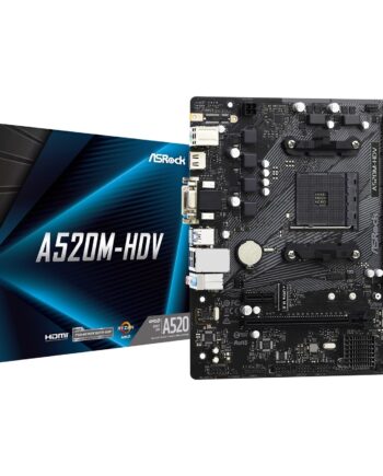 Asrock A520m-hdv Micro-atx Am4 Amd A520 Bundkort Geekd Dk