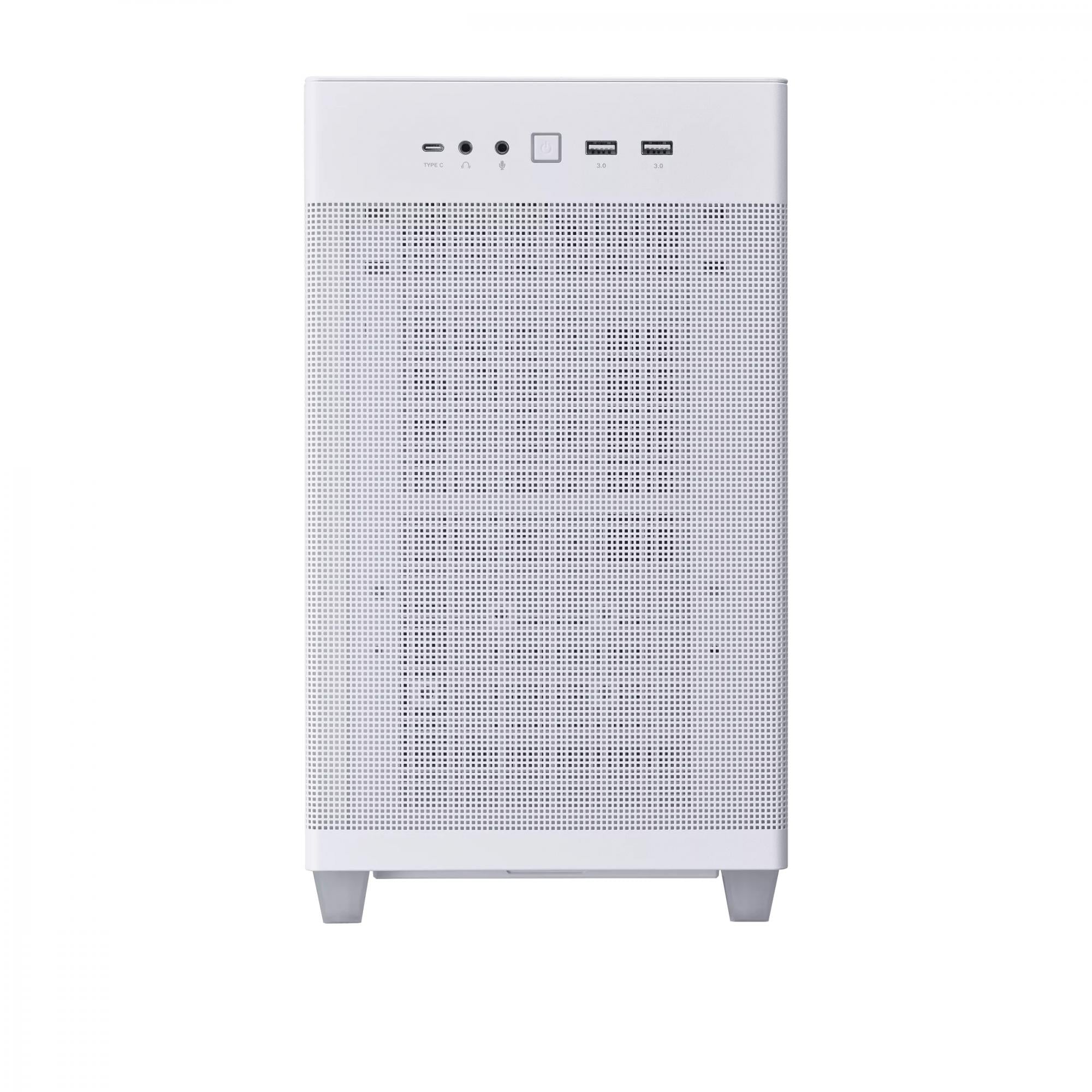 Asus Prime Ap201 Microatx Miniitx Case White Edition Kabinet Geekd Dk