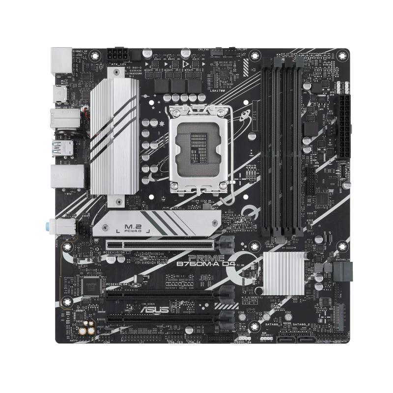 Asus Prime B760m- -d4-csm  Matx  B760  Lga1700  Ddr4  Bundkort Geekd Dk