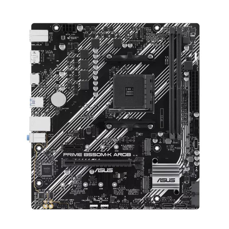 Asus Prime B550m-  Argb  Matx  B550  Am4  Bundkort Geekd Dk