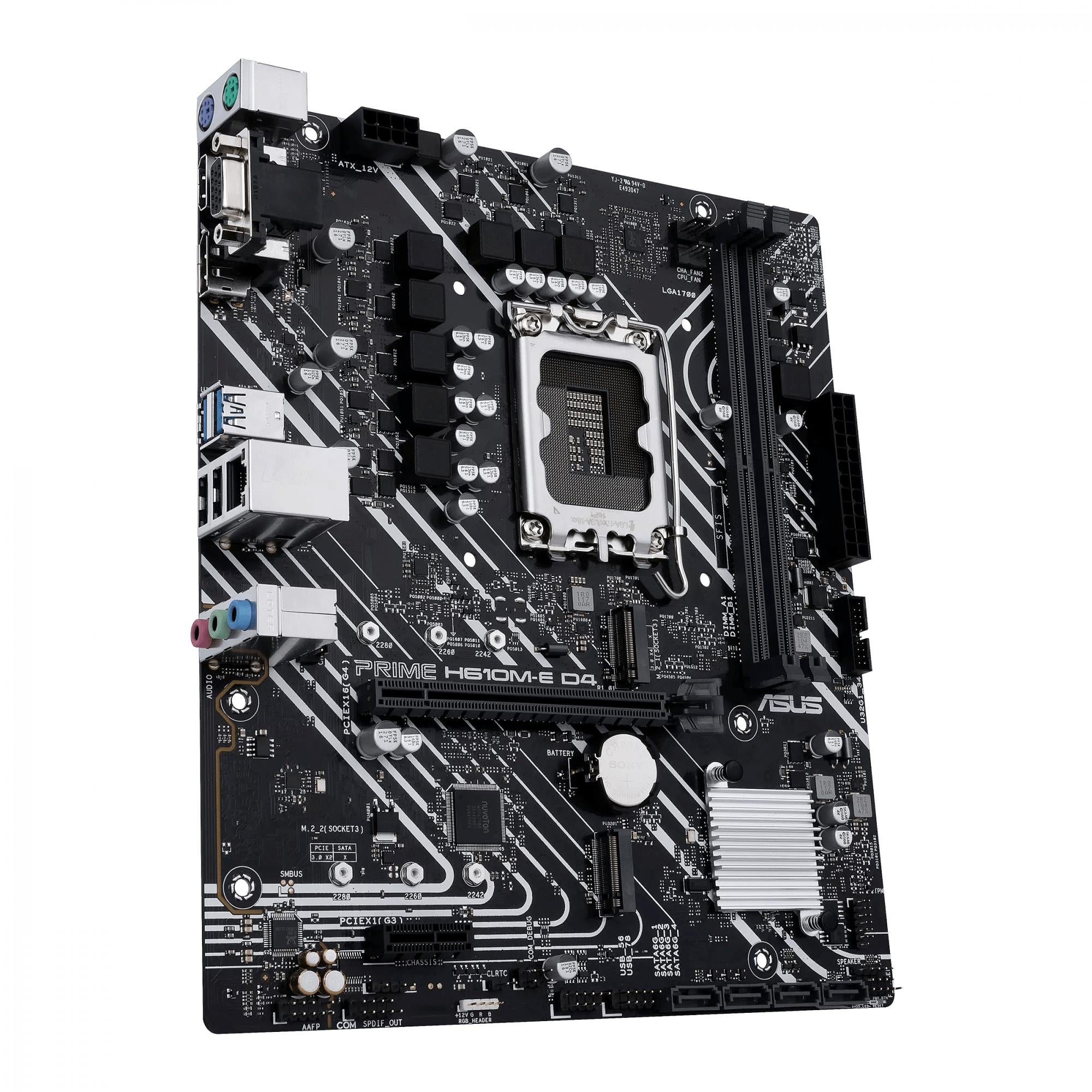 Asus Prime H610m-  D4-csm  Matx  H610  Lga 1700  Ddr4  Bundkort Geekd Dk