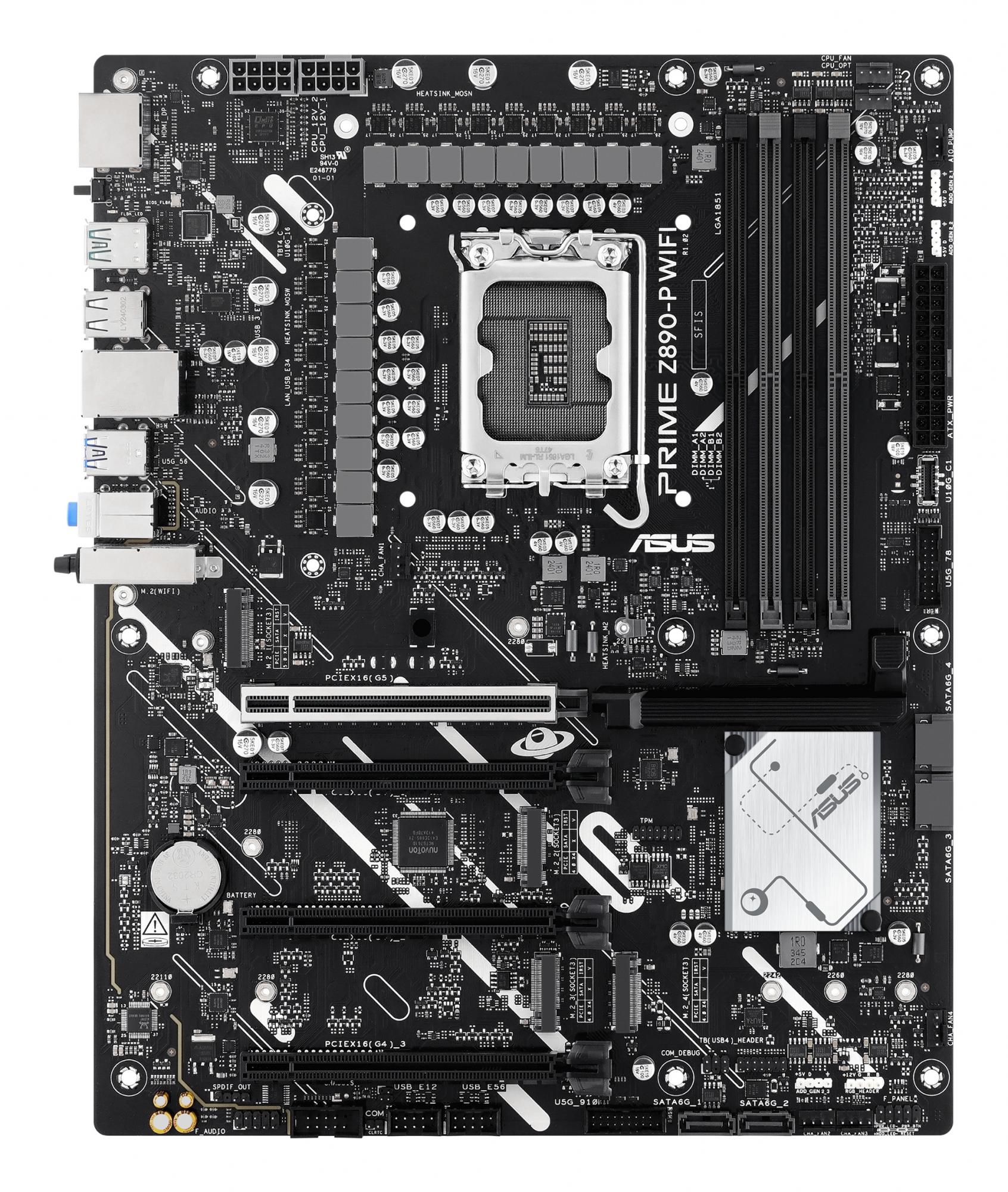 Asus Prime Z890- Wifi Atx Lga1851 Sokkel Intel Z890 Bundkort Geekd Dk