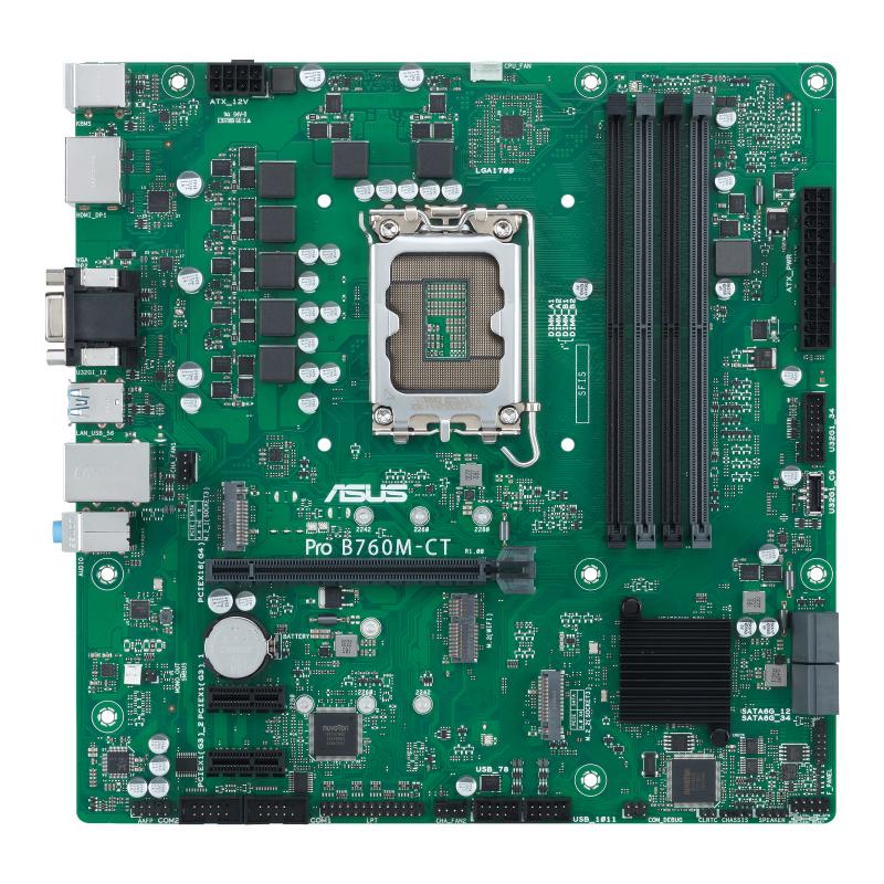 Asus Pro B760m-ct-csm  Matx  B760  Lga1700  Ddr5  Bundkort Geekd Dk
