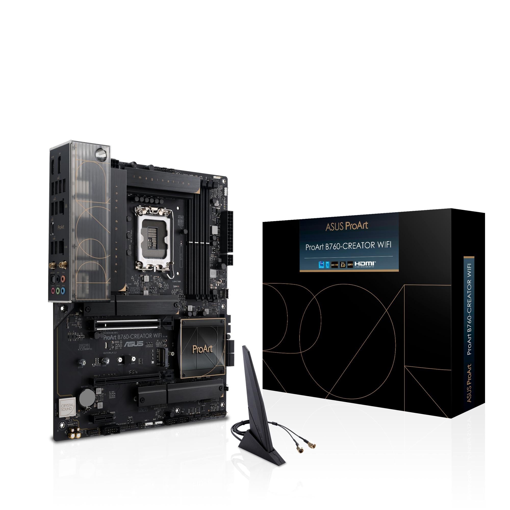 Asus Proart B760-creator Wifi  Atx  B760  Lga 1700  Ddr5  Bundkort Geekd Dk