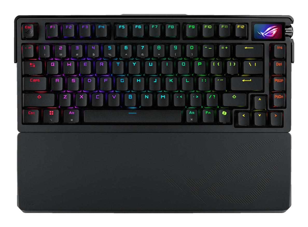 Asus Rog Azoth Extreme 75  Wireless Diy Custom Gaming Keyboard  Oled Display Tastatur Geekd Dk