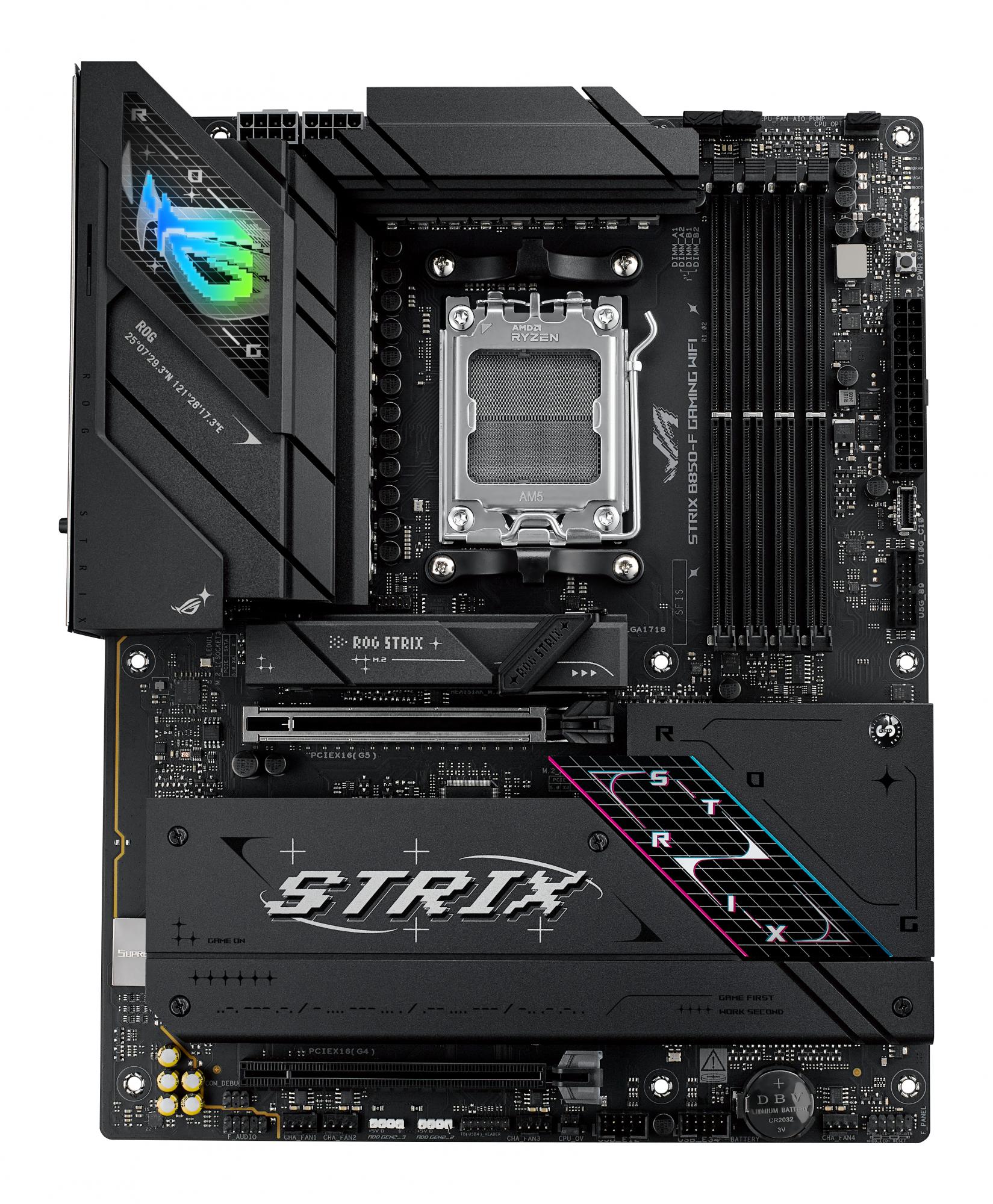 Asus Rog Strix B850-  Gaming Wifi  Atx  B850  Am5  Bundkort Geekd Dk