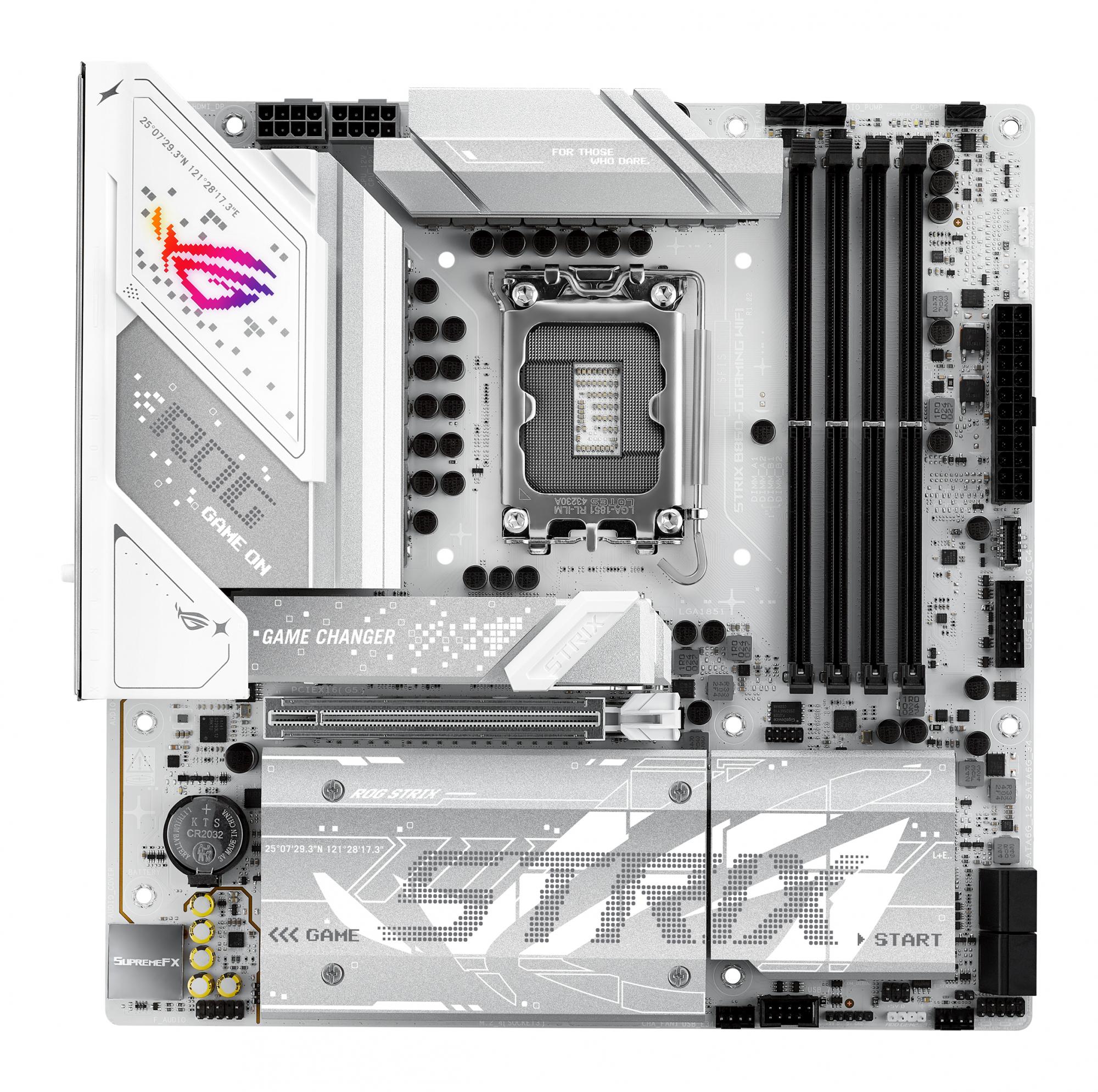 Asus Rog Strix B860-  Gaming Wifi  Matx  B860  Lga 1851  Ddr5  Bundkort Geekd Dk
