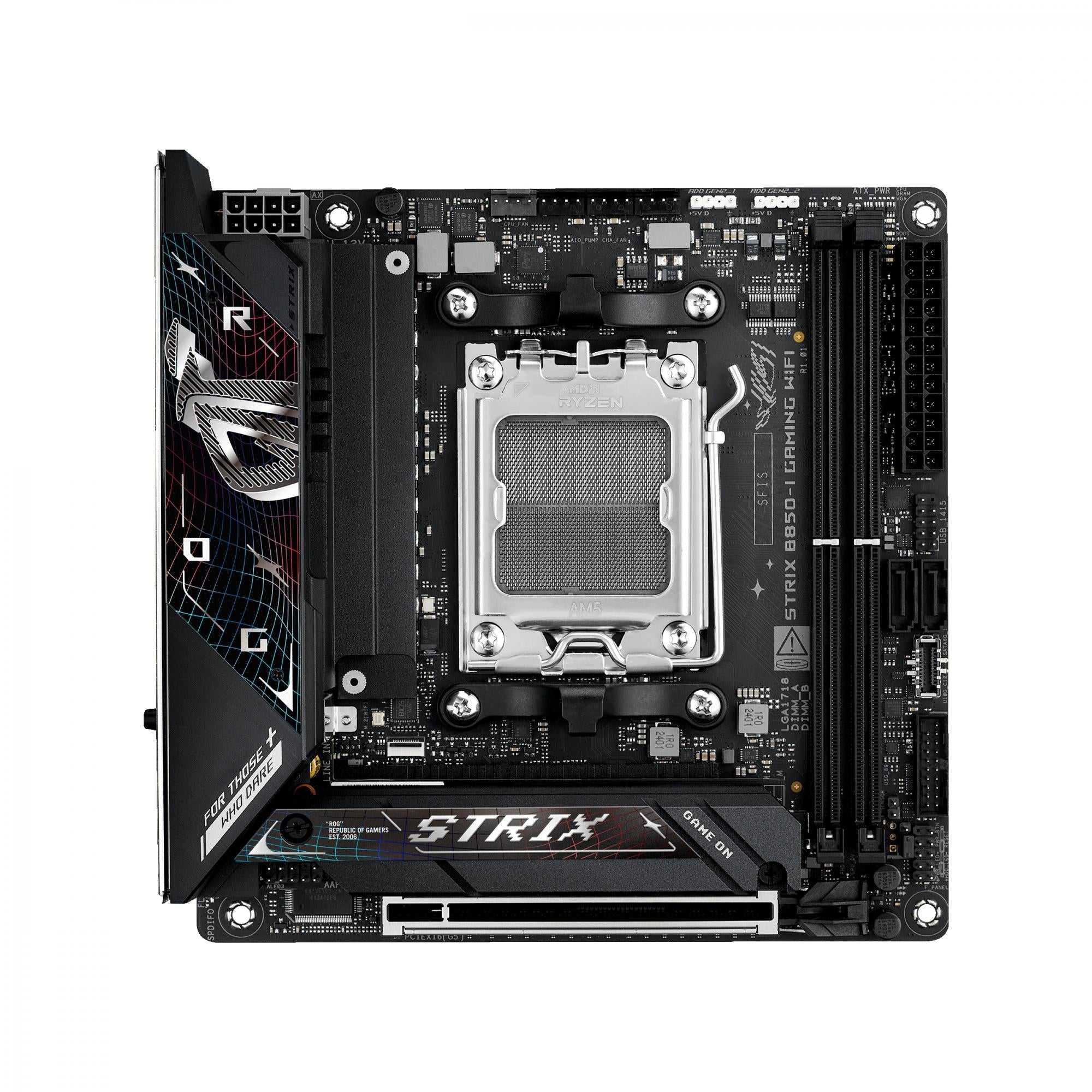 Asus Rog Strix B850-  Gaming Wifi  Mitx  B850  Am5  Bundkort Geekd Dk