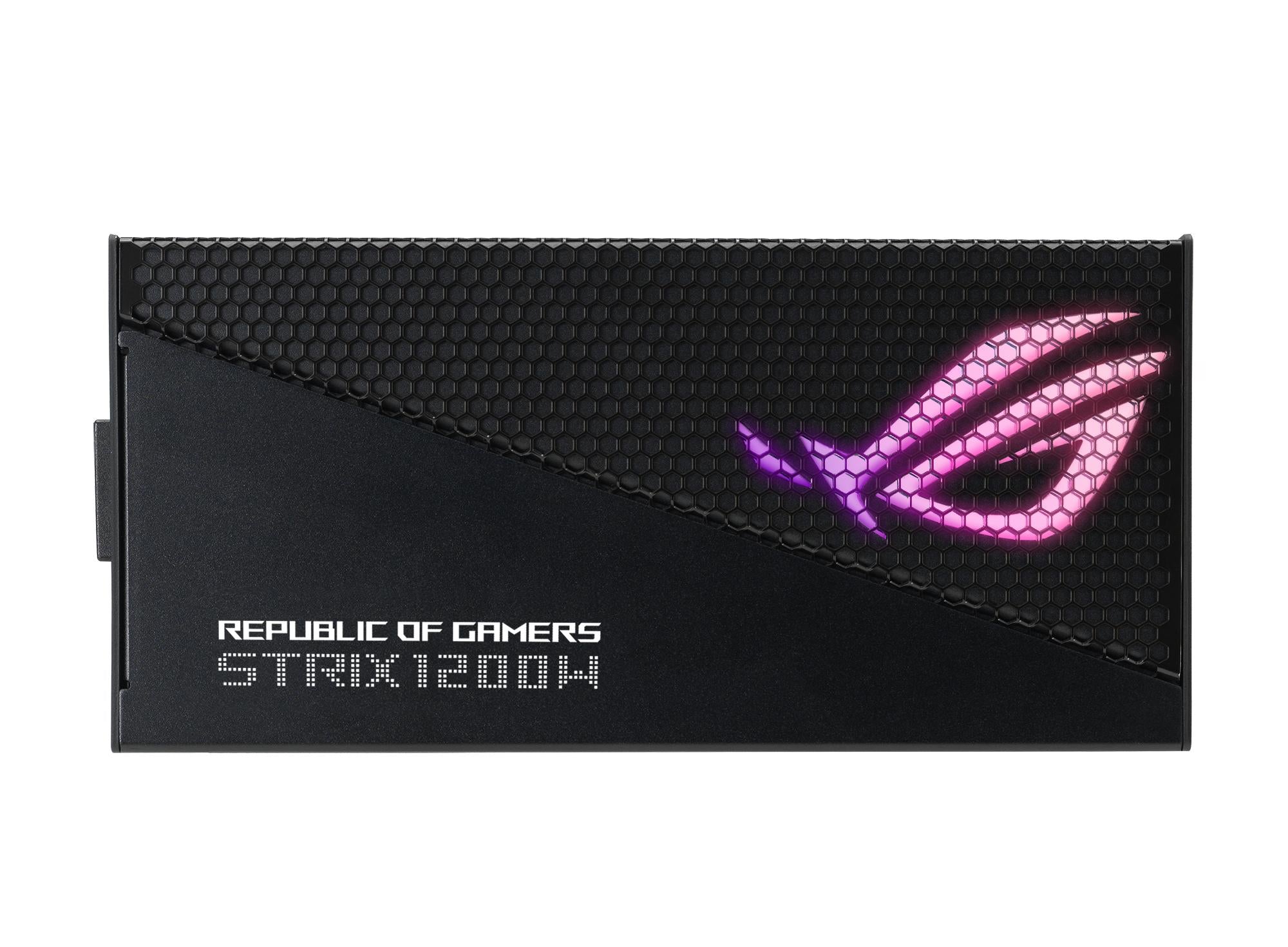 Asus Rog Strix 1200w Gold Aura Edition 80  Gold Fully Modular Atx     Psu Geekd Dk
