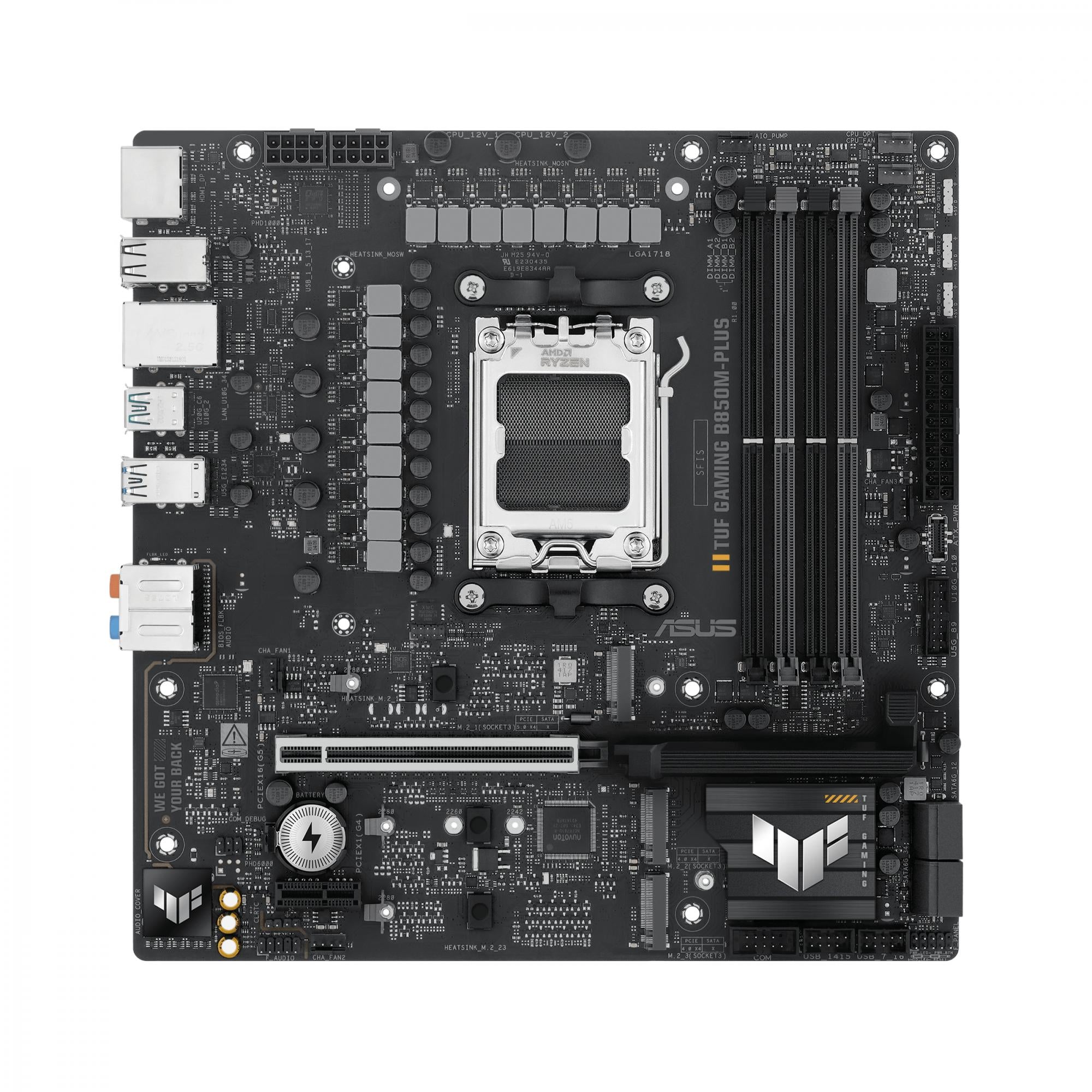 Asus Tuf Gaming B850m-plus Matx B850 Am5 Bundkort Geekd Dk