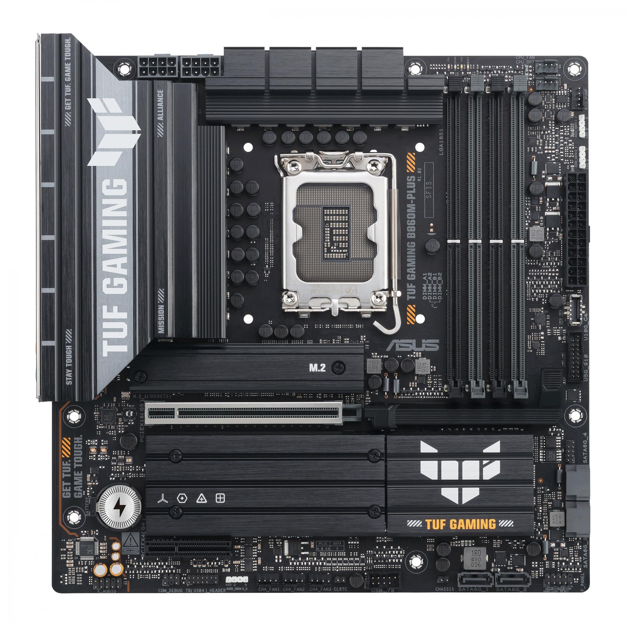 Asus Tuf Gaming B860m-plus  Matx  B860  Lga 1851  Ddr5  Bundkort Geekd Dk