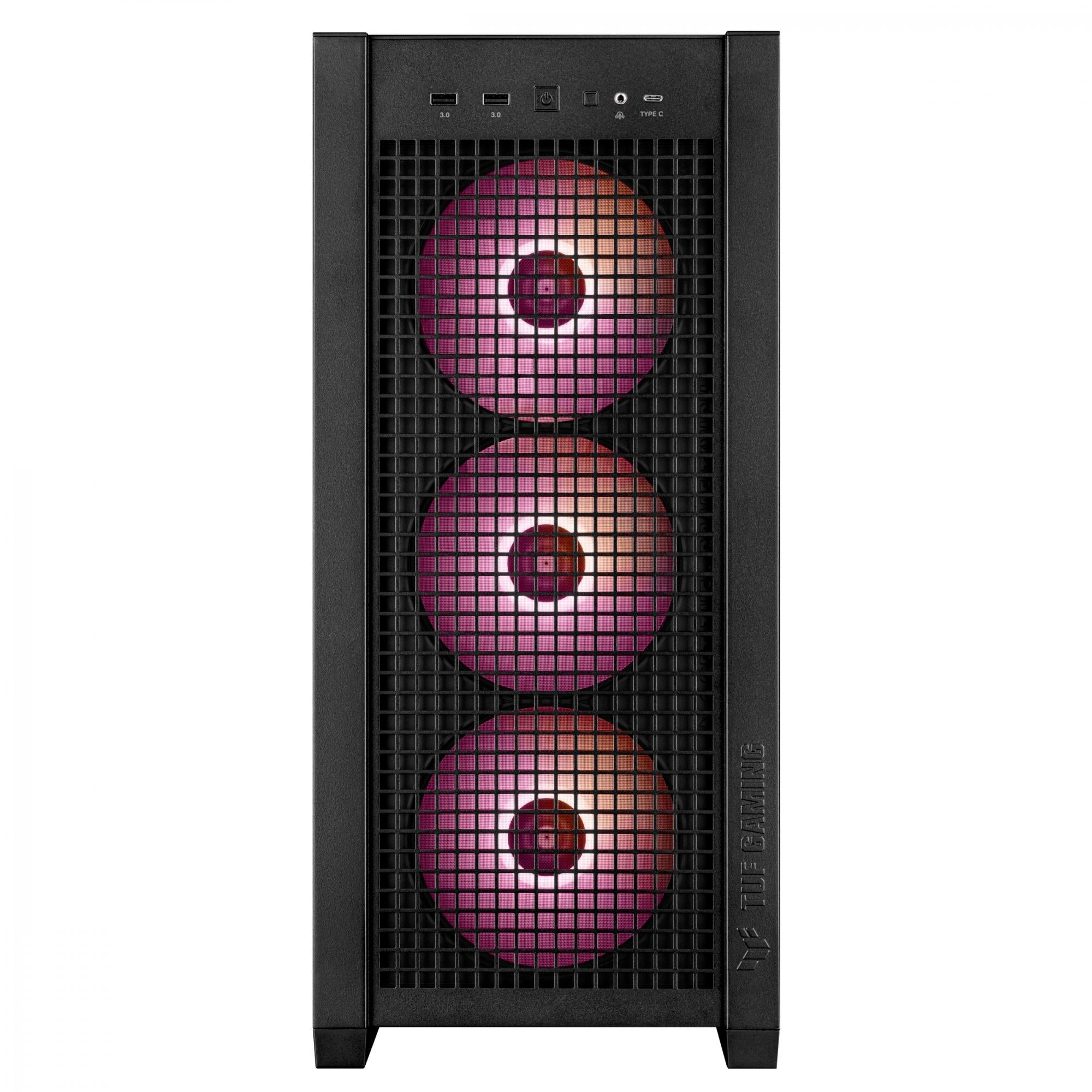 Asus Tuf Gaming Gt302 Tg Argb Atx Midi-tower Black Kabinet Geekd Dk