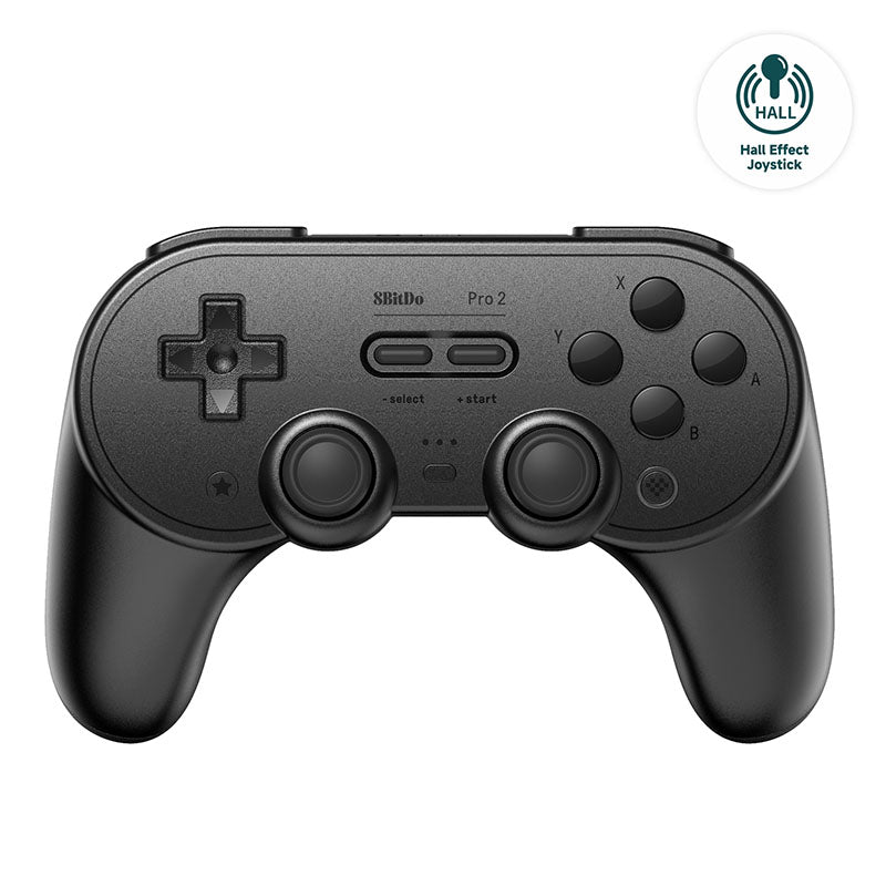 8bitdo Pro Gamepad Hall Ed Sort Controller Geekd Dk