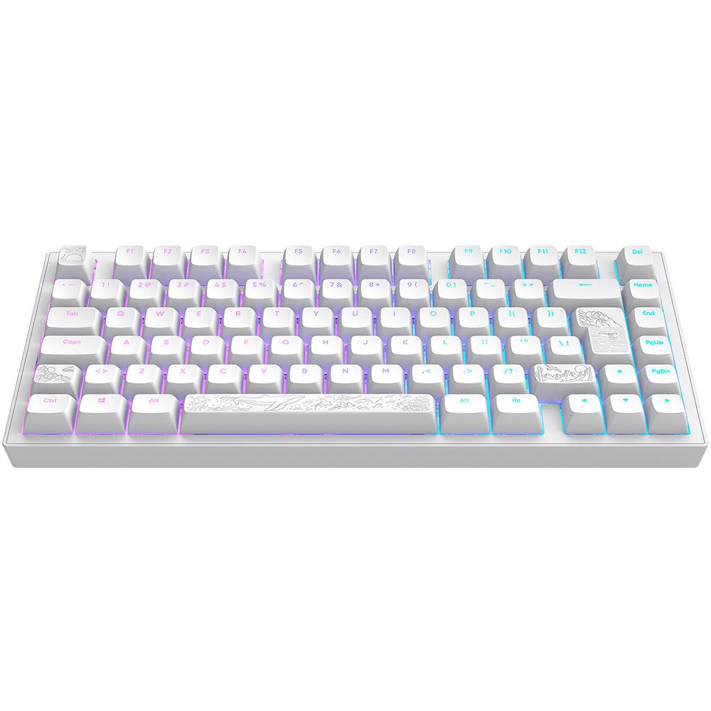 Dark Project Nostra Hvid 81 Rgb Tastatur Geekd Dk