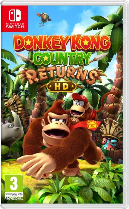 Donkey Kong Country Returns Hd Uk4 Nintendo Switch Spil Geekd Dk