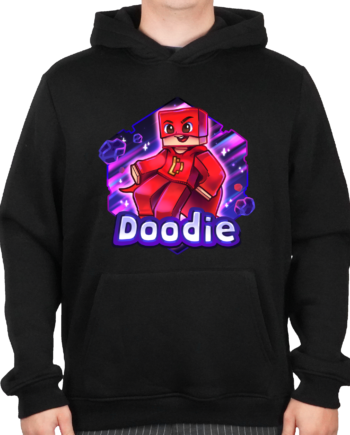 Doodie Hoodie Sort Geekd Dk