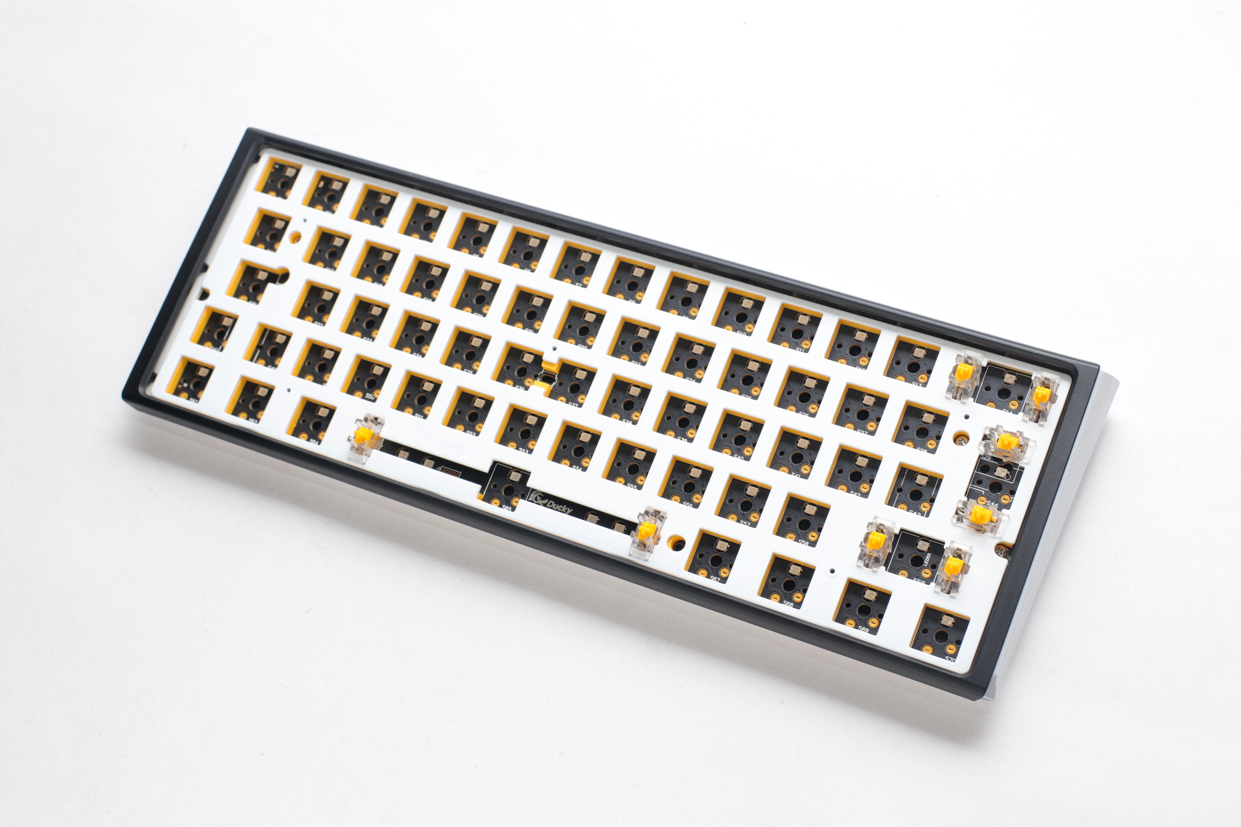 Ducky One   Hot Swap Iso Barebone Black Mini 60  Rgb Without Switches Keycaps Tastatur Geekd Dk