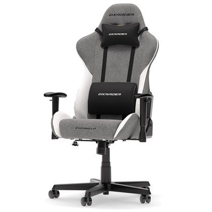 Dxracer Formula   Gamerstol Tekstil Grå Hvid