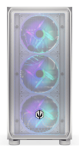 Endorfy Arx 500 Argb White Midi Tower Pc-kabinet Hvid Geekd Dk