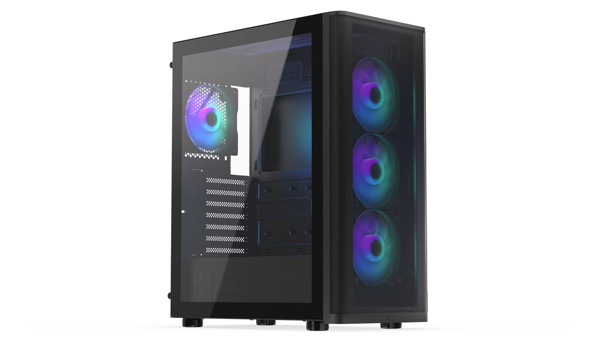 Endorfy Atx Argb Pc-kabinet Med Mesh Front Geekd Dk
