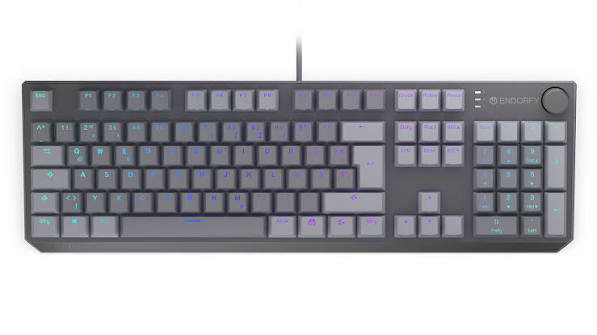 Endorfy Thock V2 Mekanisk Gaming Tastatur Grå Geekd Dk