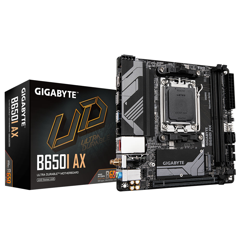 Gigabyte B650i Ax Socket Am5 Motherboard Bundkort Geekd Dk