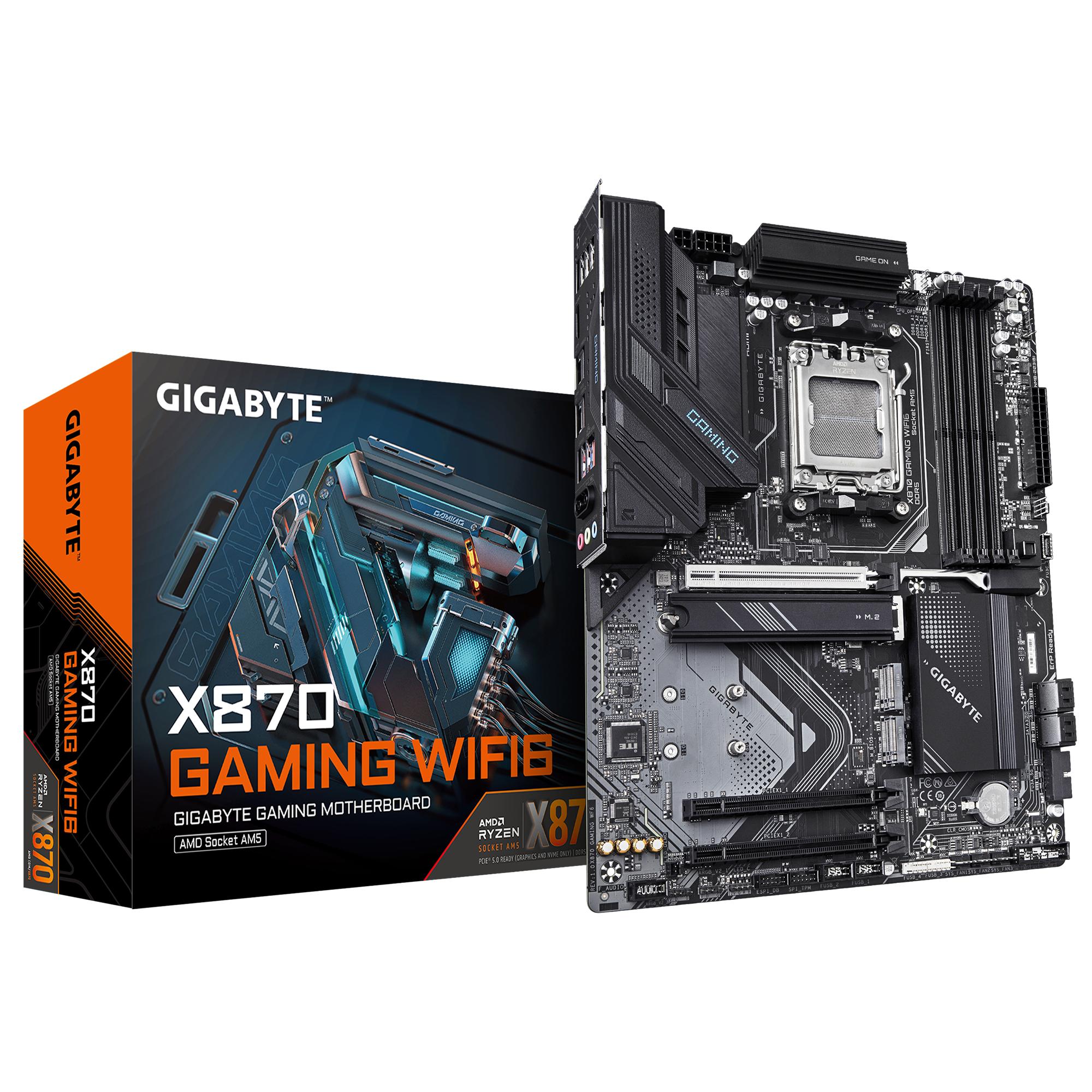 Gigabyte X870 Gaming Wifi6 Atx Socket Am5 Amd X870 Bundkort Geekd Dk
